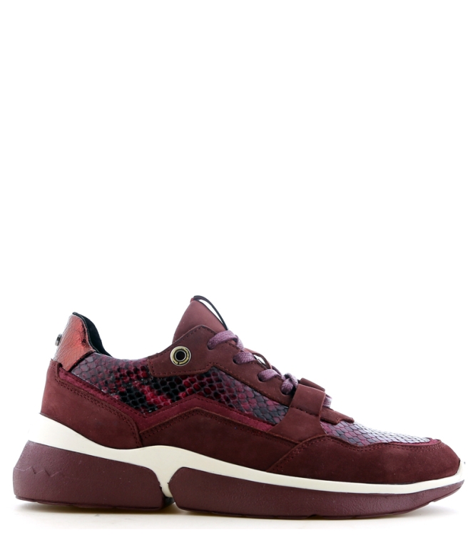 Floris van Bommel sneaker <span>85291/02</span> 85291/02 bordeaux - www.bremmerschoenen.pro - Bremmer Schoenen