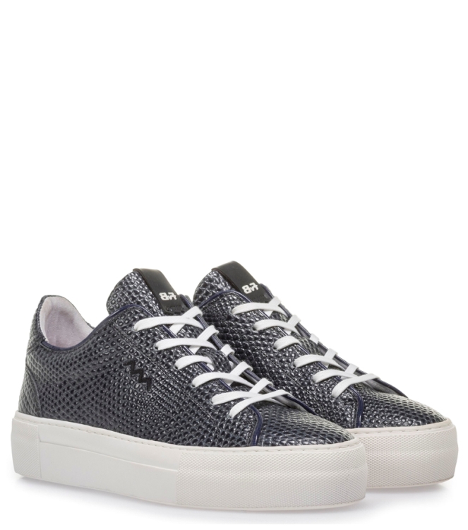 Floris van Bommel Sneaker <span>85297/01</span> 85297/01 blauw - www.bremmerschoenen.pro - Bremmer Schoenen