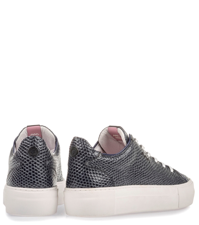 Floris van Bommel Sneaker <span>85297/01</span> 85297/01 blauw - www.bremmerschoenen.pro - Bremmer Schoenen