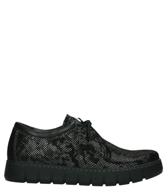 Wolky Wolky veterschoen <span>232547 210</span> Anthracite Wolky veterschoen <span>232547 210</span> 232547 210 grijs - www.bremmerschoenen.pro - Bremmer Schoenen