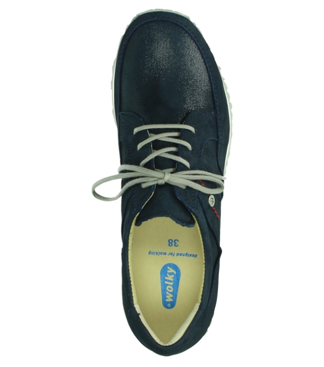 Wolky sneaker <span>0580411.870 E Walk</span> 0580411.870 E Walk blauw - www.bremmerschoenen.pro - Bremmer Schoenen