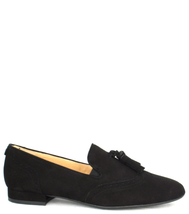 Estiletti Instapper <span>5100 150 Ante negro</span> 5100 150 Ante negro zwart - www.bremmerschoenen.pro - Bremmer Schoenen