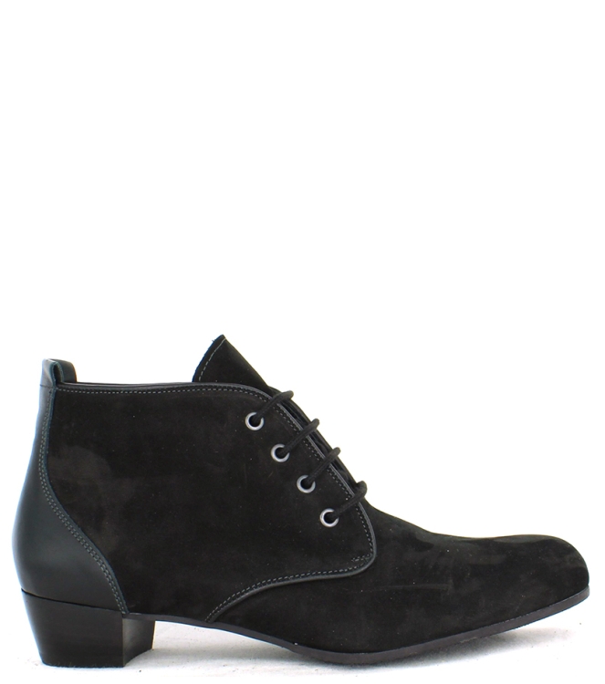 SCHNEIDER VETERBOOTS <span>565438D NUBUK SCHWARZ</span> 565438D NUBUK SCHWARZ zwart - www.bremmerschoenen.pro - Bremmer Schoenen