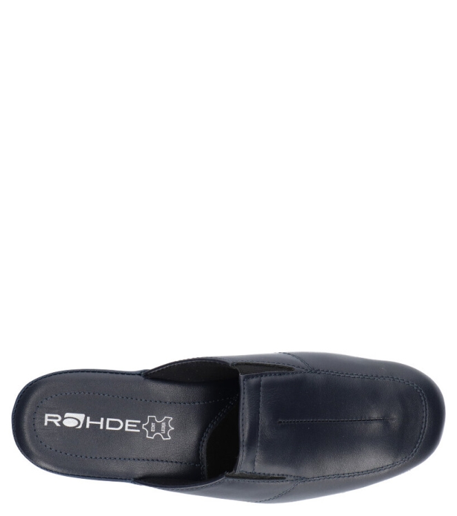 ROHDE PANTOFFEL OPEN <span>6142 56</span> 6142 56 blauw - www.bremmerschoenen.pro - Bremmer Schoenen