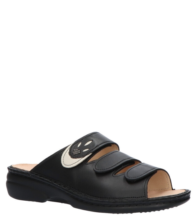 Finn Comfort slipper <span>2554 900418 KOS</span> 2554 900418 KOS zwart - www.bremmerschoenen.pro - Bremmer Schoenen