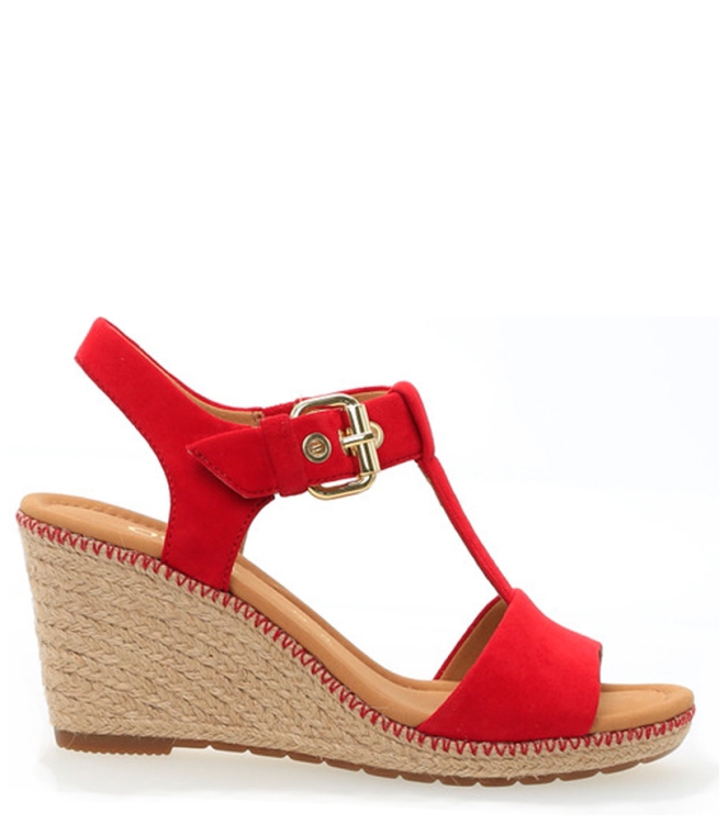 Gabor Sandaal <span>22.824.48</span> 22.824.48 rood - www.bremmerschoenen.pro - Bremmer Schoenen