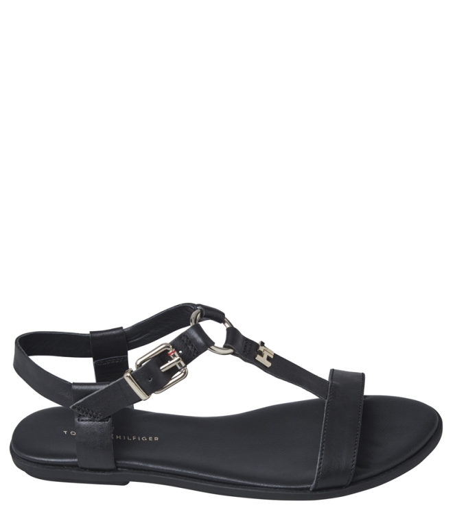 Tommy Hilfiger sandaal <span>FW0FW04882 BDS</span> FW0FW04882 BDS zwart - www.bremmerschoenen.pro - Bremmer Schoenen