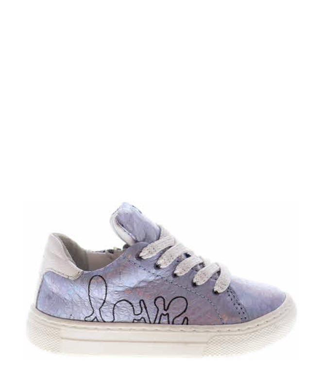 Jochie-Freaks sneaker <span>20106 700</span> 20106 700 zilver - www.bremmerschoenen.pro - Bremmer Schoenen