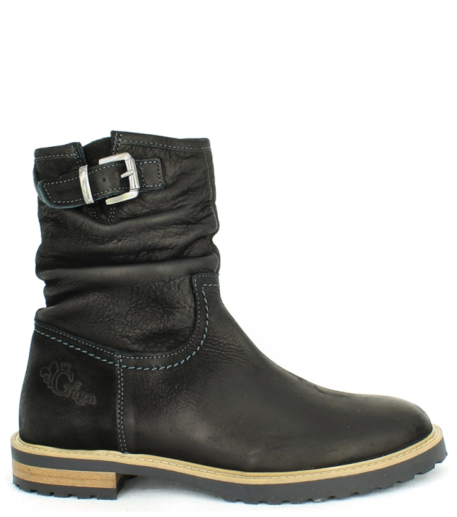 GIGA KORTE LAARS <span>7874 D11</span> 7874 D11 zwart - www.bremmerschoenen.pro - Bremmer Schoenen