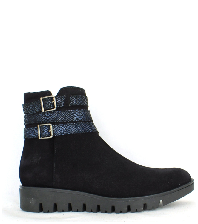 CLIC! KORTE LAARS <span>CL-9219</span> CL-9219 blauw - www.bremmerschoenen.pro - Bremmer Schoenen