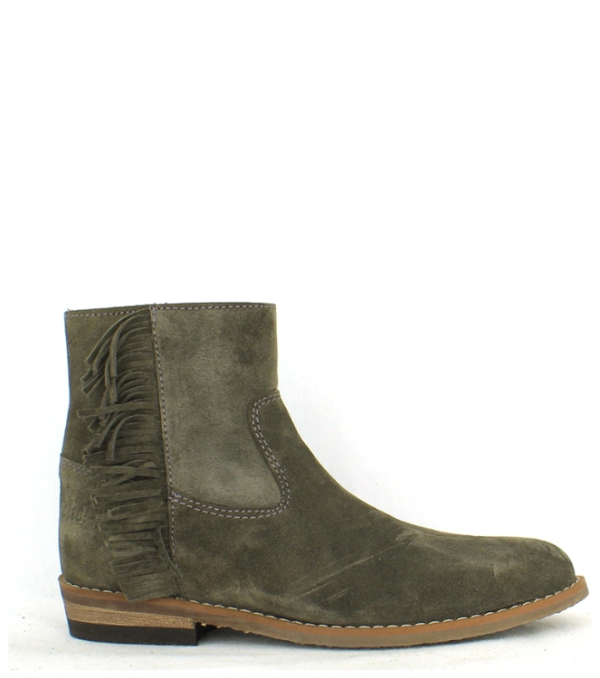CLIC! KORTE LAARS <span>CL-9239-SUEDE</span> CL-9239-SUEDE grijs - www.bremmerschoenen.pro - Bremmer Schoenen