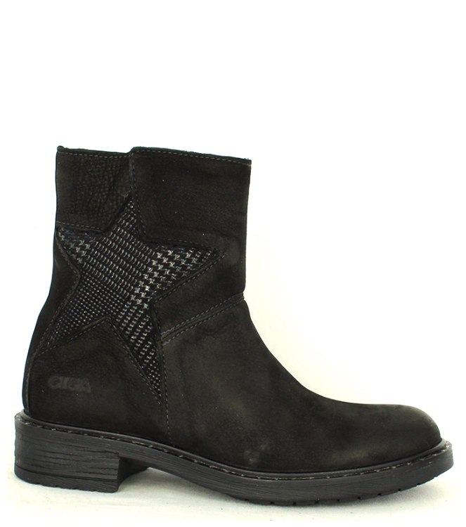 Giga Enkellaars <span>9672 B71H21</span> 9672 B71H21 zwart - www.bremmerschoenen.pro - Bremmer Schoenen