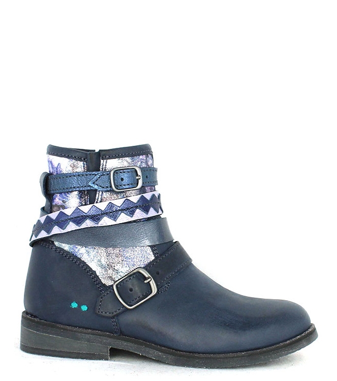 Bunnies JR Enkellaars <span>218870629</span> 218870629 blauw - www.bremmerschoenen.pro - Bremmer Schoenen