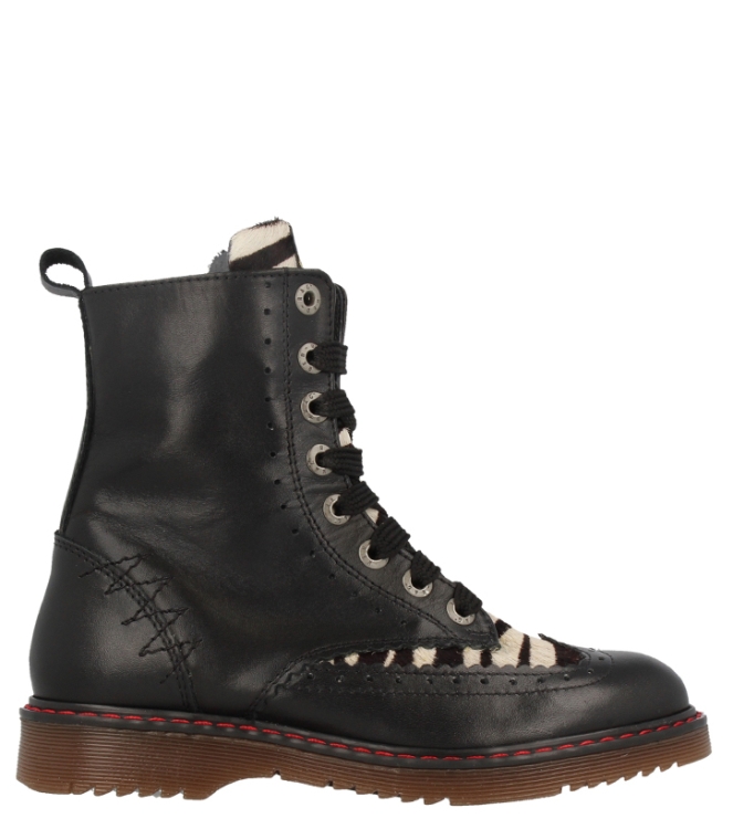 Red Rag Veterboot <span>12216069</span> 12216069 zwart - www.bremmerschoenen.pro - Bremmer Schoenen