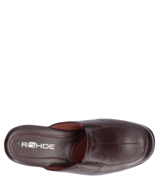 Rohde pantoffel <span>6142 48</span> 6142 48 bordeaux - www.bremmerschoenen.pro - Bremmer Schoenen