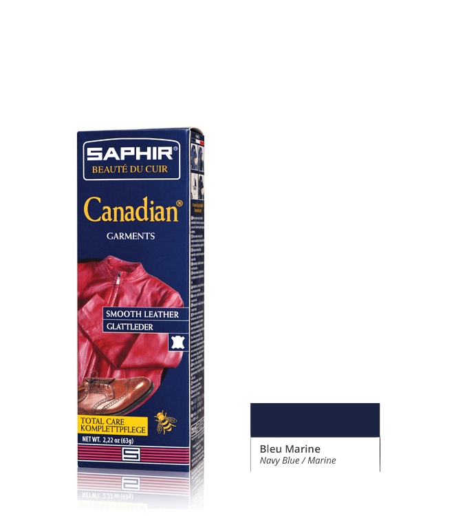 Onderhoudsmiddel Saphir verzorgingscreme <span>CANADIAN 06</span> BLUE MARINE Saphir verzorgingscreme <span>CANADIAN 06</span> CANADIAN 06 blauw - www.bremmerschoenen.pro - Bremmer Schoenen