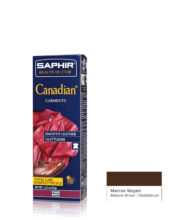 Onderhoudsmiddel Saphir verzorgingscreme <span>CANADIAN 37</span> MARRON MOYEN Saphir verzorgingscreme <span>CANADIAN 37</span> CANADIAN 37 cognac - www.bremmerschoenen.pro - Bremmer Schoenen