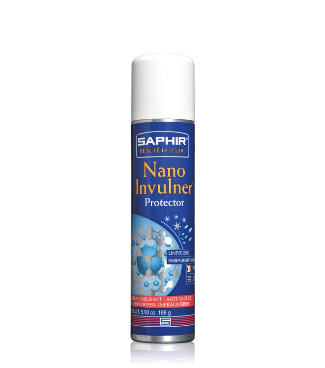 Saphir protector <span>NANO INVULNER PROTECTOR 02 250ml</span> NANO INVULNER PROTECTOR 02 250ml meerkleurig - www.bremmerschoenen.pro - Bremmer Schoenen