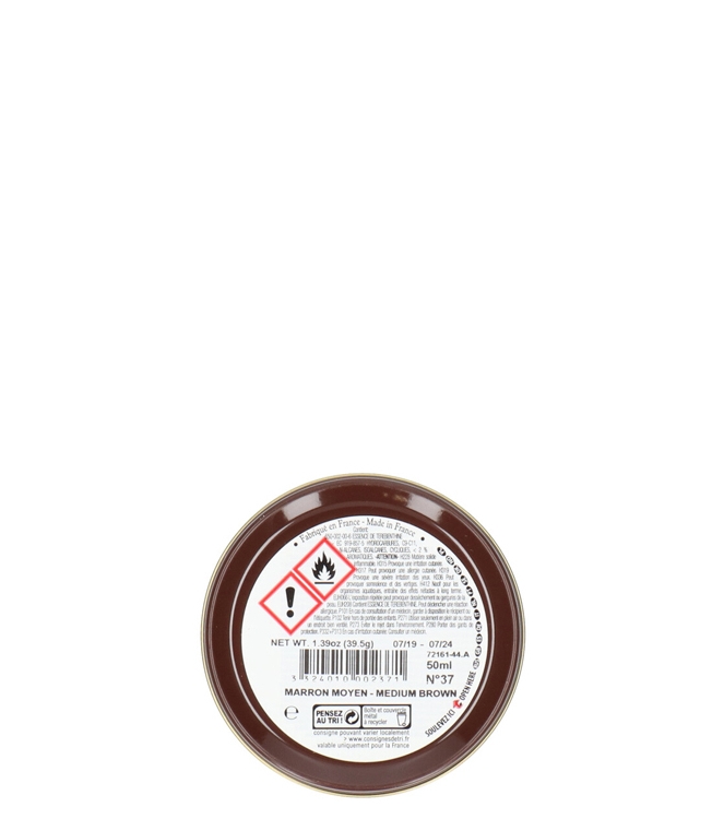 Onderhoudsmiddel Saphir luxe schoencreme <span>Pate de luxe 37</span> middenbruin Saphir luxe schoencreme <span>Pate de luxe 37</span> Pate de luxe 37 cognac - www.bremmerschoenen.pro - Bremmer Schoenen
