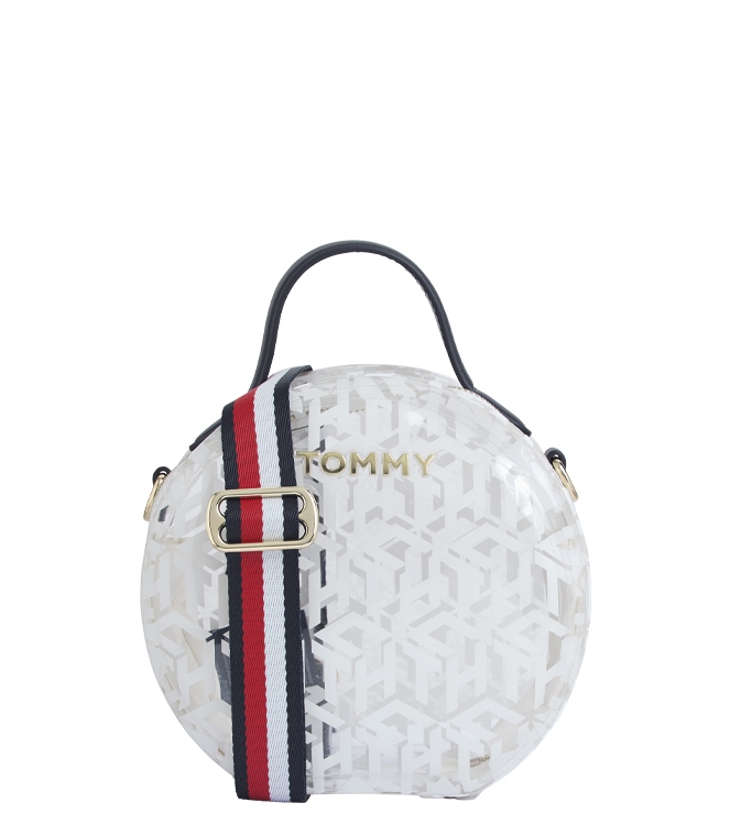 Tommy Hilfiger tas <span>AWOAW08303 OK4 Transparent</span> AWOAW08303 OK4 Transparent meerkleurig - www.bremmerschoenen.pro - Bremmer Schoenen