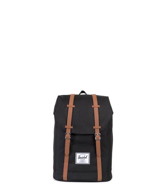 Herschel rugtas <span>Retreat Black 10066 00001 OS</span> Retreat Black 10066 00001 OS zwart - www.bremmerschoenen.pro - Bremmer Schoenen