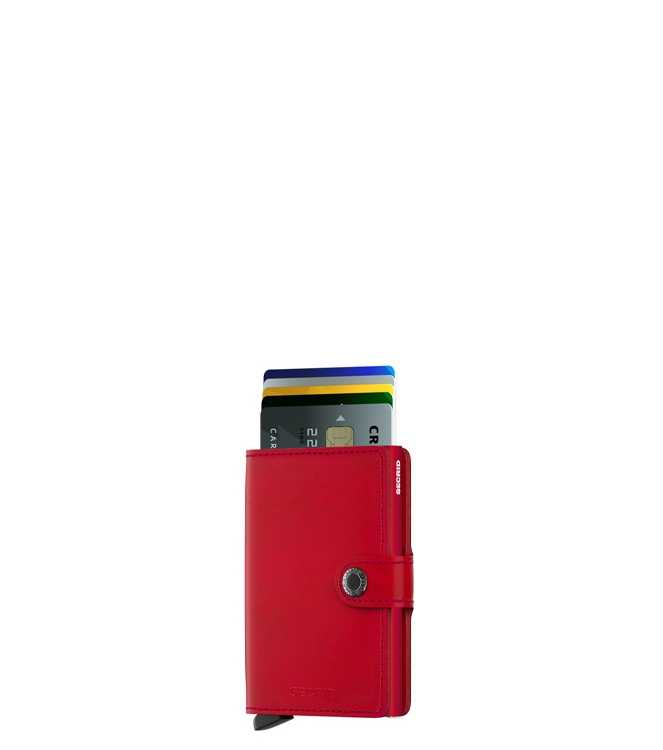 Secrid etui <span>MO Red Miniwallet</span> MO Red Miniwallet rood - www.bremmerschoenen.pro - Bremmer Schoenen