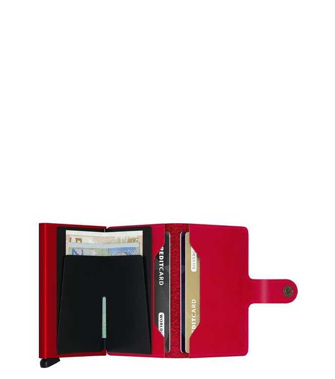 Secrid etui <span>MO Red Miniwallet</span> MO Red Miniwallet rood - www.bremmerschoenen.pro - Bremmer Schoenen