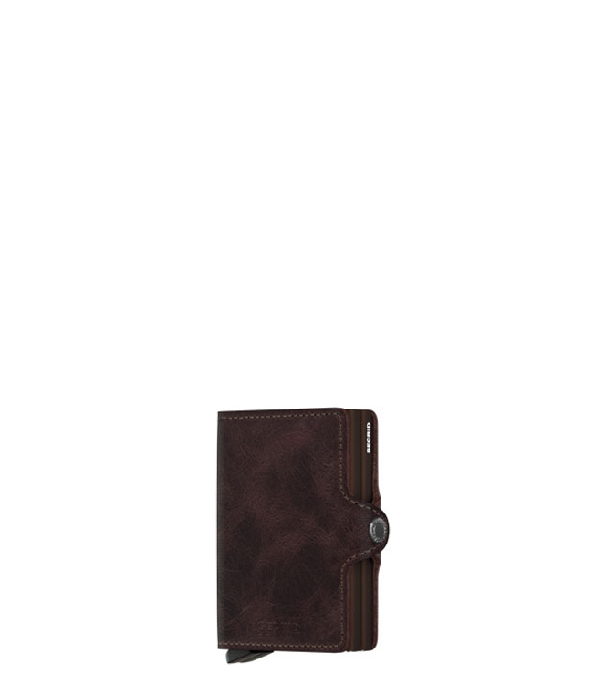Secrid etui <span>TV Chocolate Twinwallet</span> TV Chocolate Twinwallet bruin - www.bremmerschoenen.pro - Bremmer Schoenen