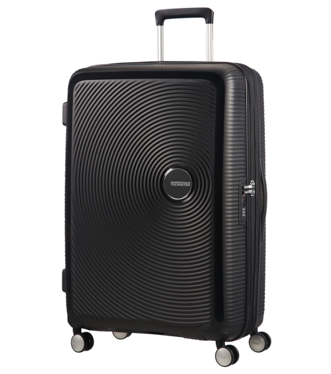 AT koffer <span>88474 1027 Soundbox Spinner 77</span> 88474 1027 Soundbox Spinner 77 zwart - www.bremmerschoenen.pro - Bremmer Schoenen