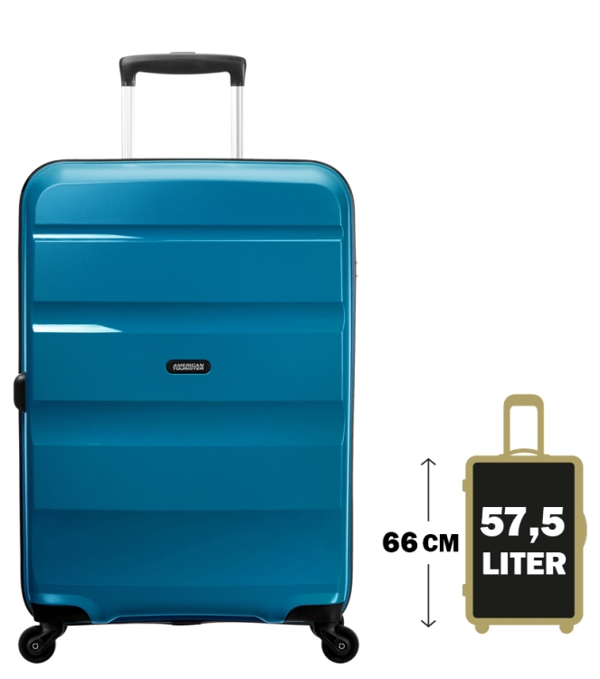 American Tourister AT koffer <span>59423 3870/85A*22002 Bon Air</span> AT koffer <span>59423 3870/85A*22002 Bon Air</span> 59423 3870/85A*22002 Bon Air blauw - www.bremmerschoenen.pro - Bremmer Schoenen