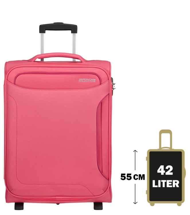 American Tourister AT trolley <span>106793 B108/50G*90003 Holiday Heat</span> Blossom Pink AT trolley <span>106793 B108/50G*90003 Holiday Heat</span> 106793 B108/50G*90003 Holiday Heat rose - www.bremmerschoenen.pro - Bremmer Schoenen