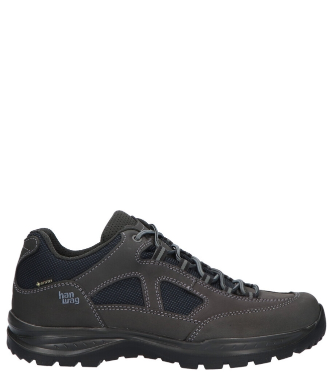 Hanwag wandelschoen <span>201600-064012 Gritstone II wide GTX</span> 201600-064012 Gritstone II wide GTX grijs - www.bremmerschoenen.pro - Bremmer Schoenen