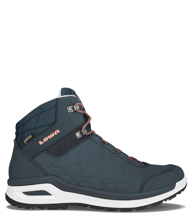 Lowa wandelschoen hoog <span>LM320815-6912 Locarno GTX mid</span> LM320815-6912 Locarno GTX mid blauw - www.bremmerschoenen.pro - Bremmer Schoenen